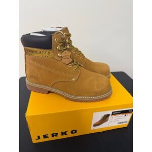 Jerko Classic Steel Toe Cap Workboot Tan